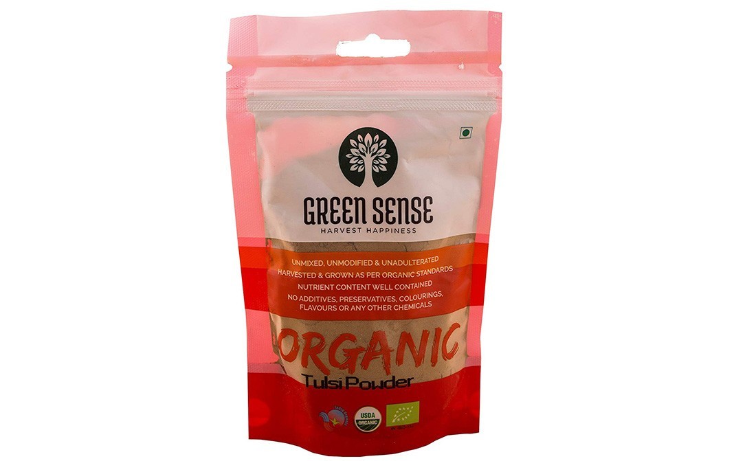 Green Sense Organic Tulsi Powder    Pack  100 grams